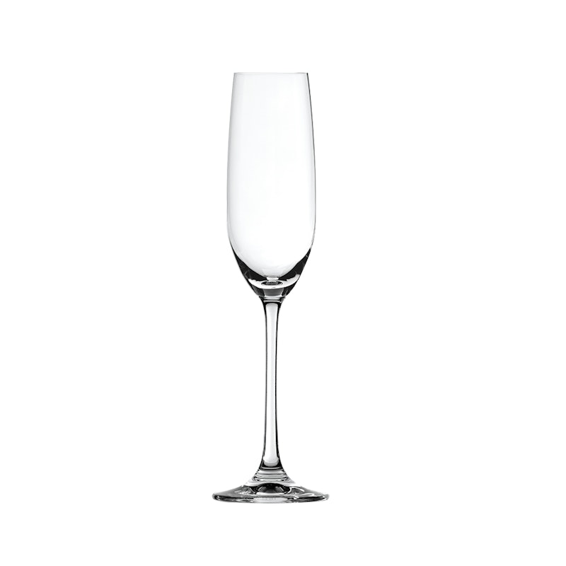 Salute Champagne Glass Set Of 4, 21 cl