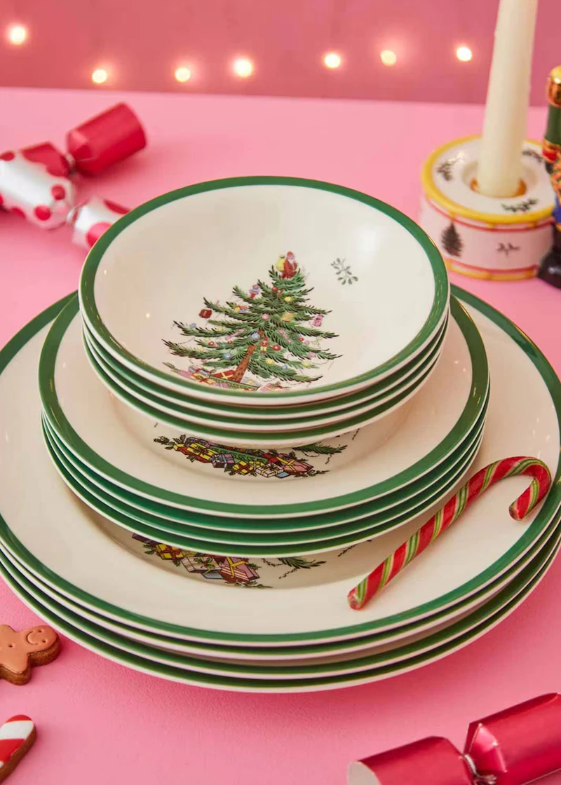 Spode Christmas Tree Plates