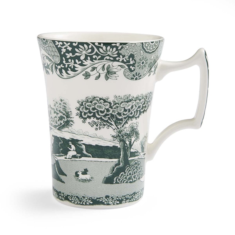 Heritage Green Italian Mug 28 cl, Green