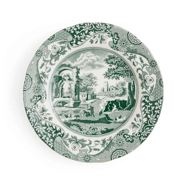 Heritage Green Italian Side Plate 15 cm, Green