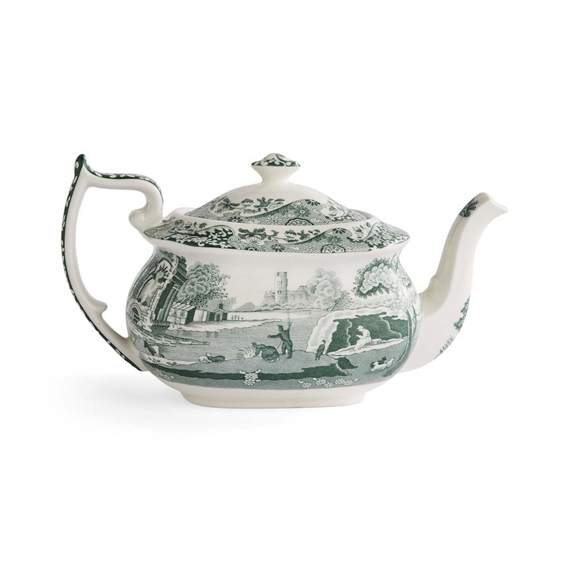 Heritage Green Italian Teapot 1,1 l, Green