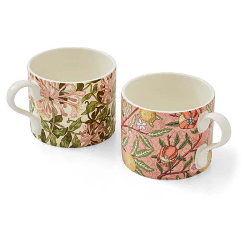 Morris & Co Mug 2-pack, Fruit & Honeysuckle