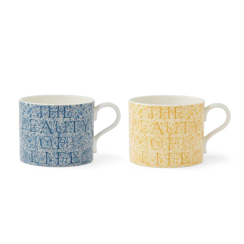 William Morris & Co Mug 2-pack, The Beauty of Life