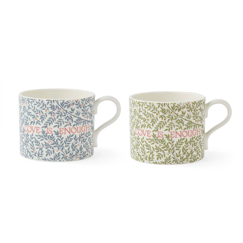 William Morris & Co Mug 2-pack, Love Is Enough