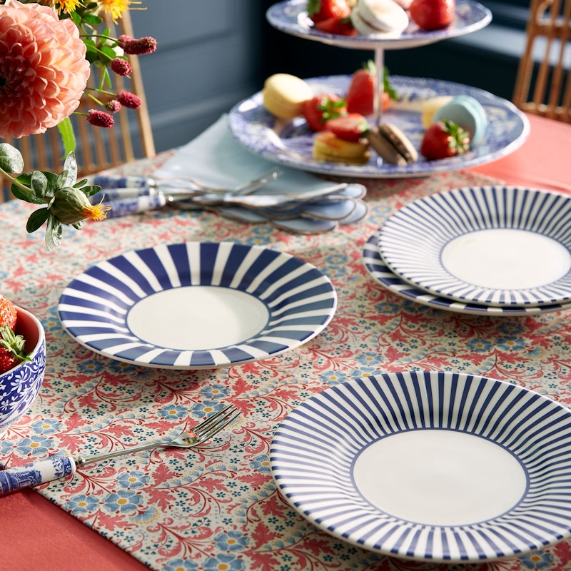 Steccato Side Plate 18 cm Narrow Stripe