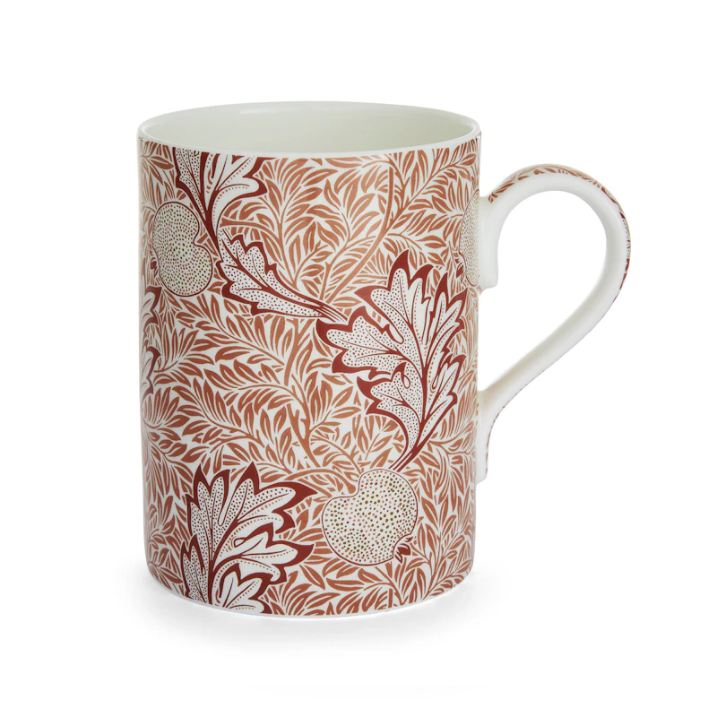 William Morris & Co Mug, Apple/Madder