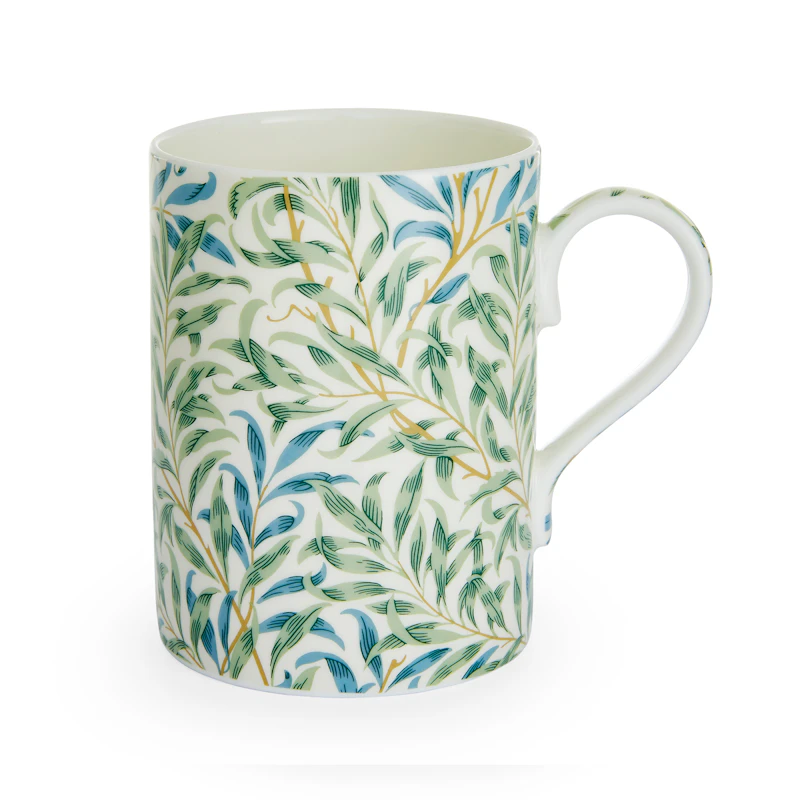 William Morris & Co Mug, Willow Bough/Privet Slate