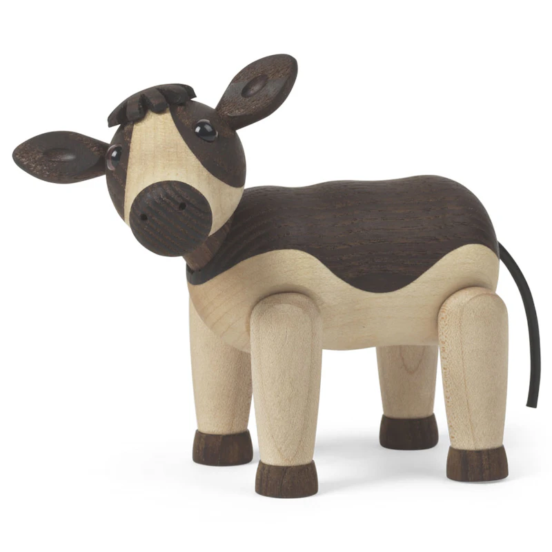 Dandy Calf Wooden Figurine 8.5 cm