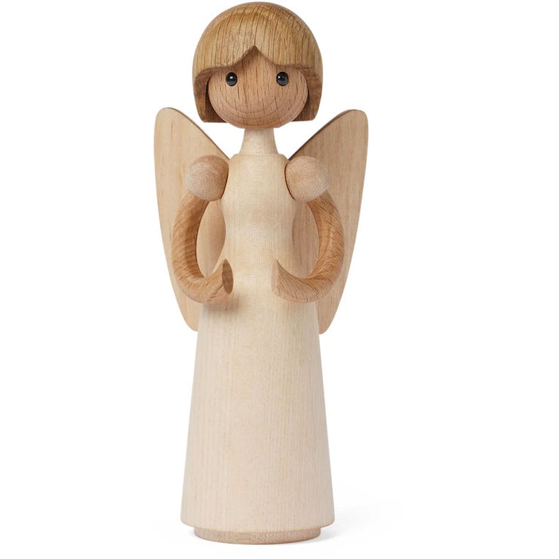 Gloria Wooden Figurine Angel