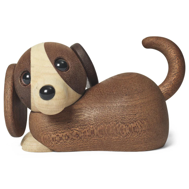 Jojo Puppy Wooden Figurine 5 cm