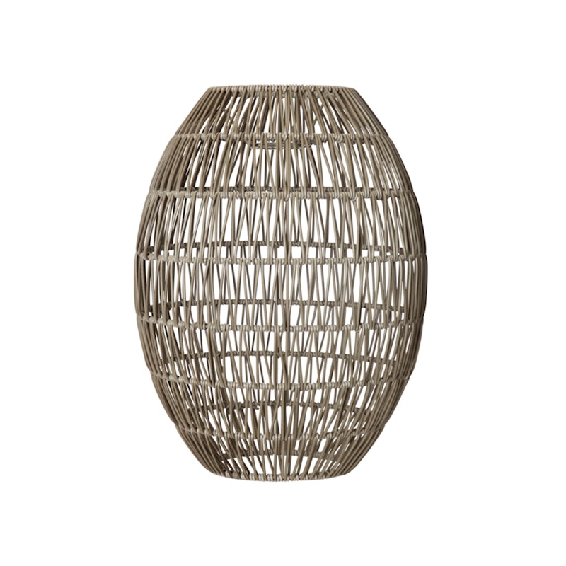 Linde Lampshade 30 cm, Grey Beige