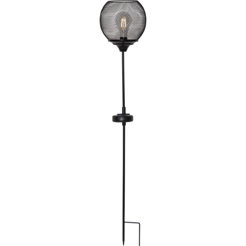 Sunlight Path Floor Lamp Solar Cell, Black