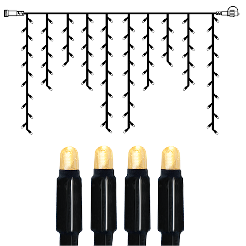 System 24 Icicle String Light 2m