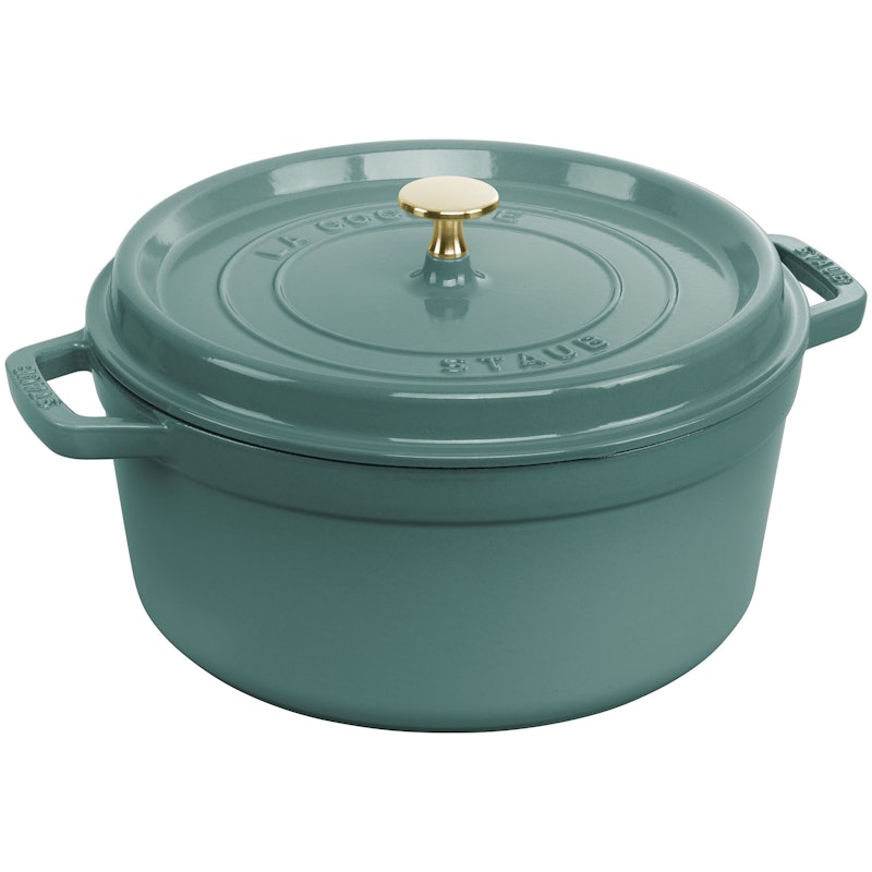 La Cocotte Cast Iron Pot 5,25 L, Eucalyptus