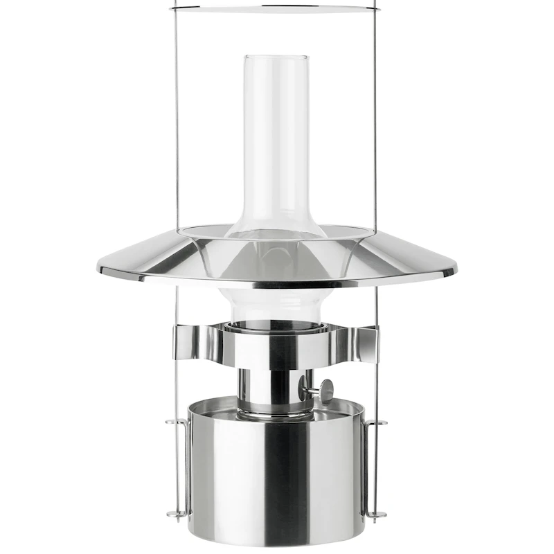 EM Table Lamp Portable, Stainless Steel