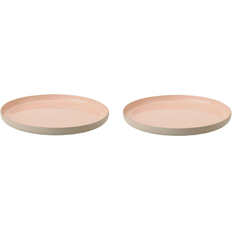 Emma Plate 24 cm 2-pack, Pink