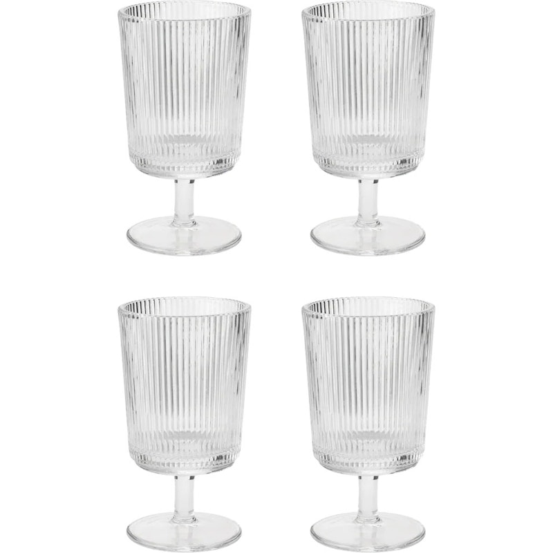Pilastro Wine Glass 18 cl 4-pack, Clear