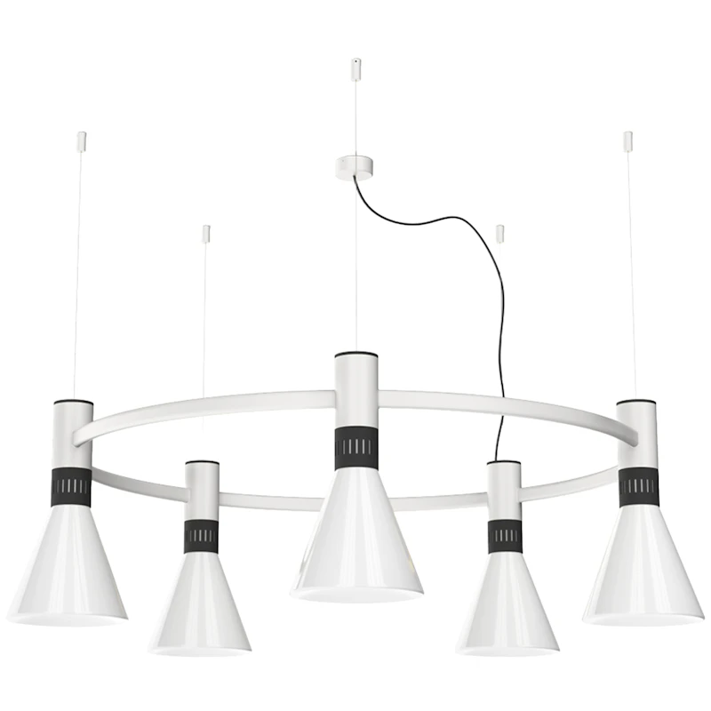 Cono Pendant Ø120, White