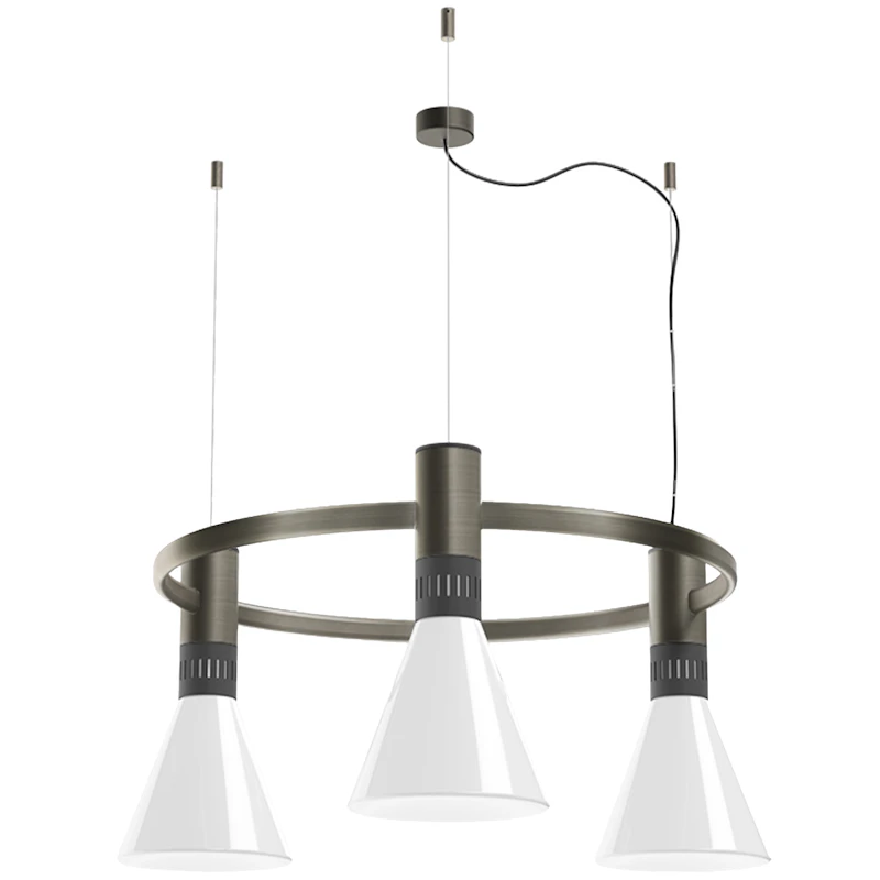 Cono Pendant Ø78, Satin Black Nickel