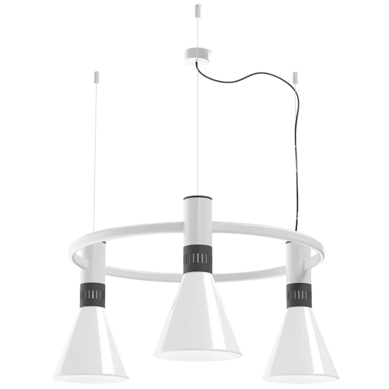 Cono Pendant Ø78, White