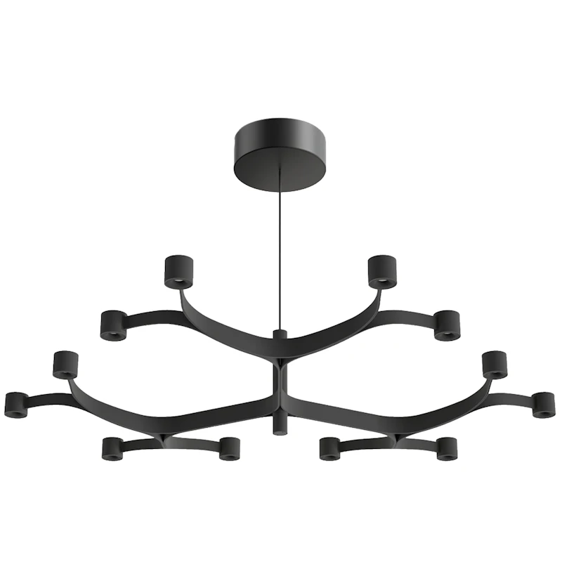 Fronda PHASE-CUT Pendant Ø83, Black