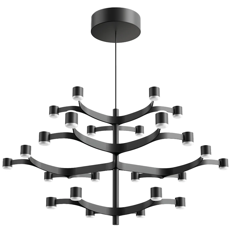 Fronda PHASE-CUT Pendant Ø83, Black