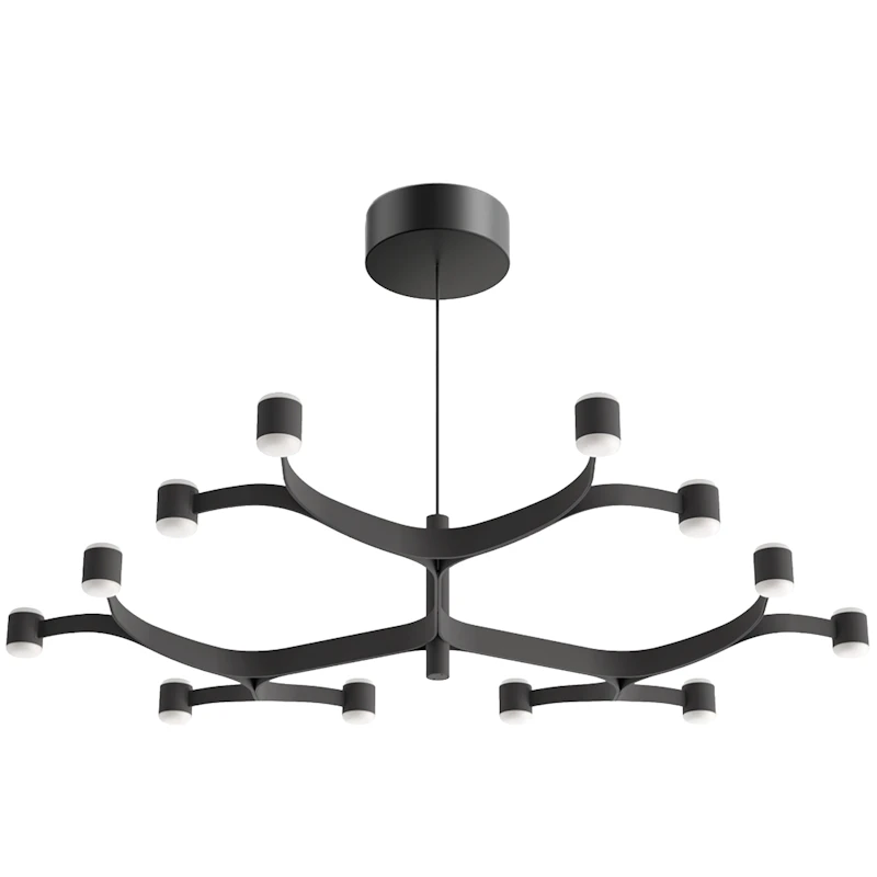 Fronda PHASE-CUT Pendant Ø83, Black