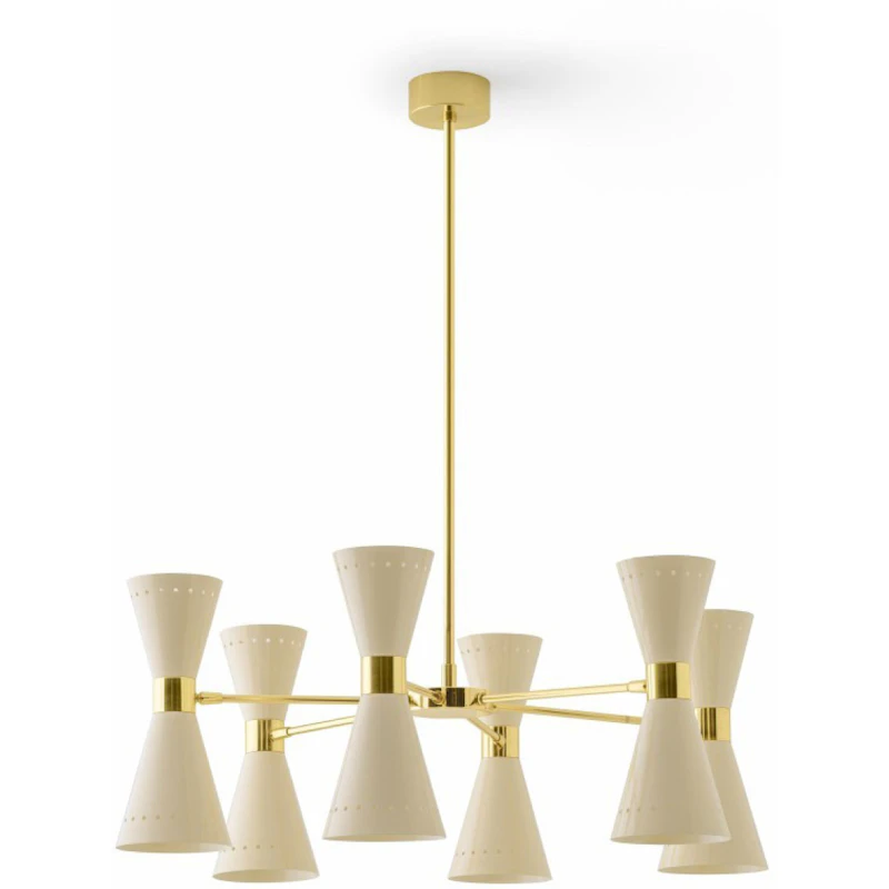 Megafono 6 Pendant, Ivory