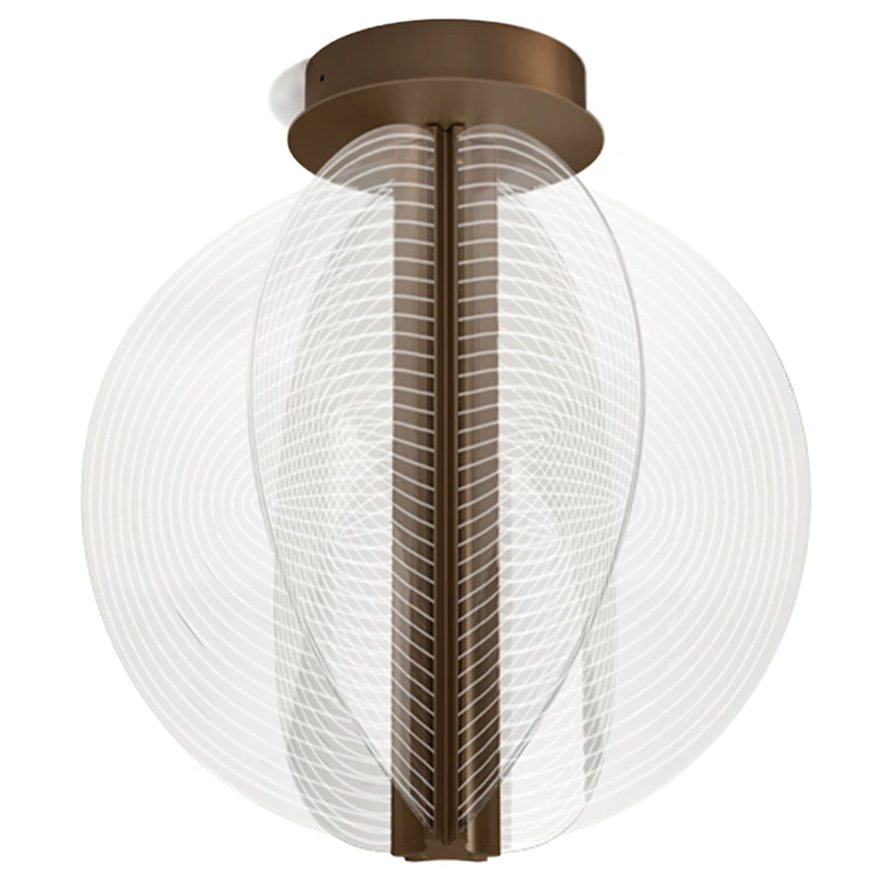 Papylia Ceiling Lamp Ø35, Dark Bronze