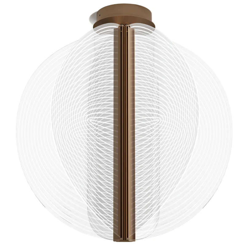 Papylia Ceiling Lamp Ø50, Dark Bronze