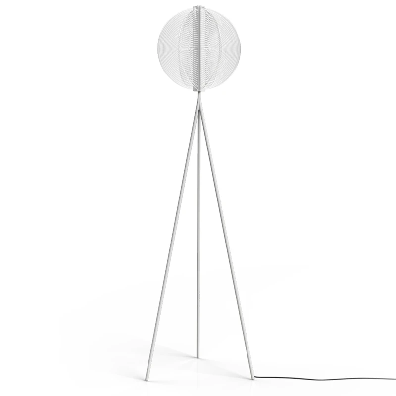 Papylia Floor Lamp, White
