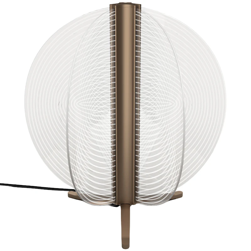Papylia Floor Lamp, Dark Bronze