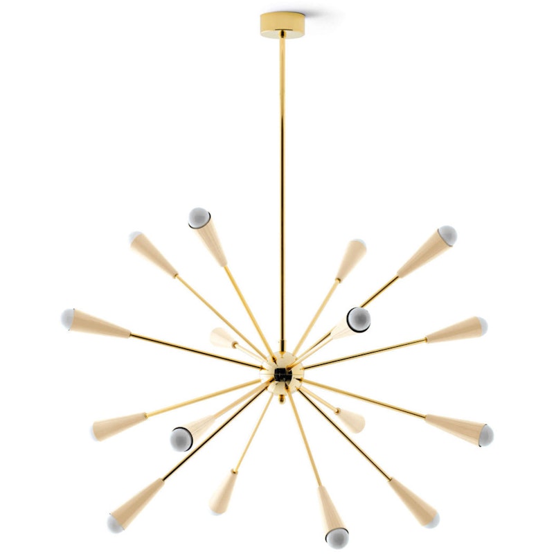 Sputnik Pendant, Ivory