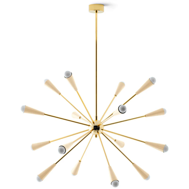 Sputnik Pendant, Ivory
