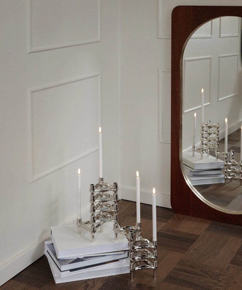 BMF Candle Holder 3 pack Chrome