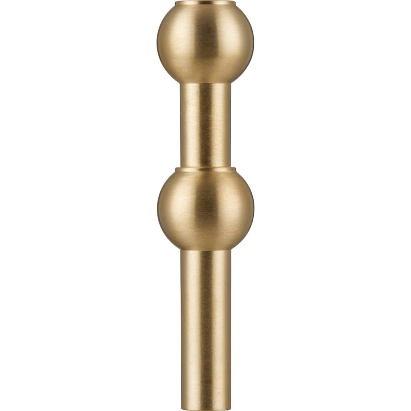 Nagel Vase, Brushed Brass