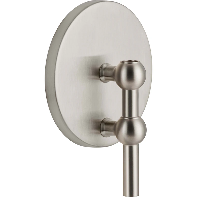 Nagel Wall Candleholder, Brushed Chrome