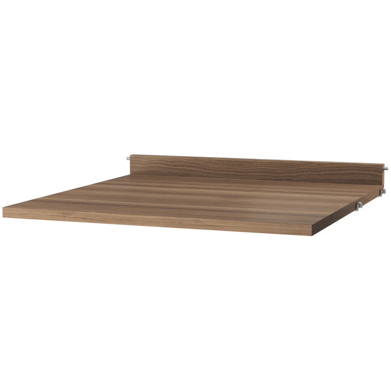 String Desk Top 58x58 cm, Walnut