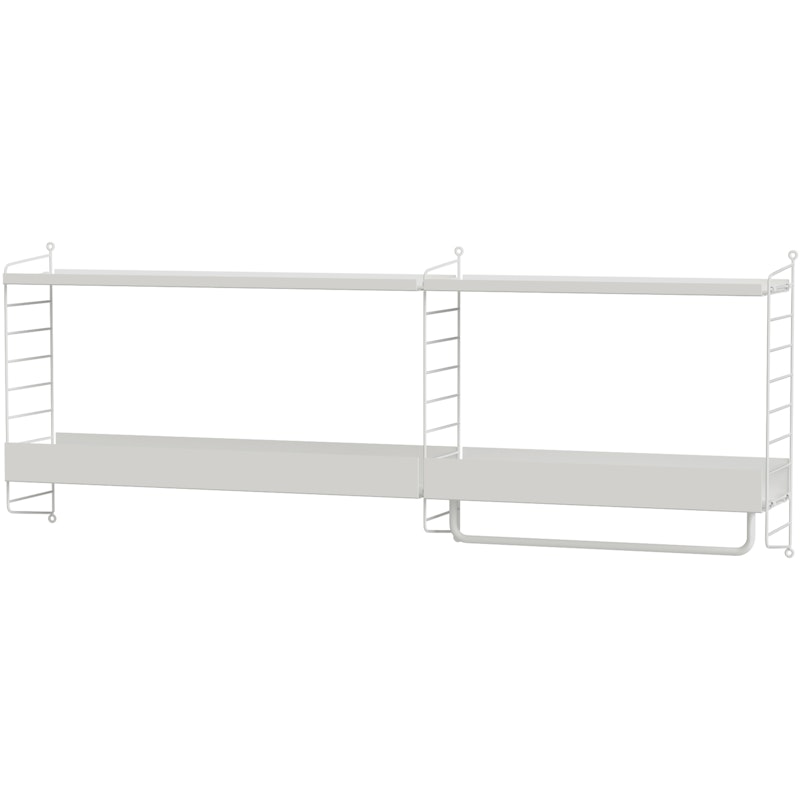 Bundle  C Kitchen Shelf, White