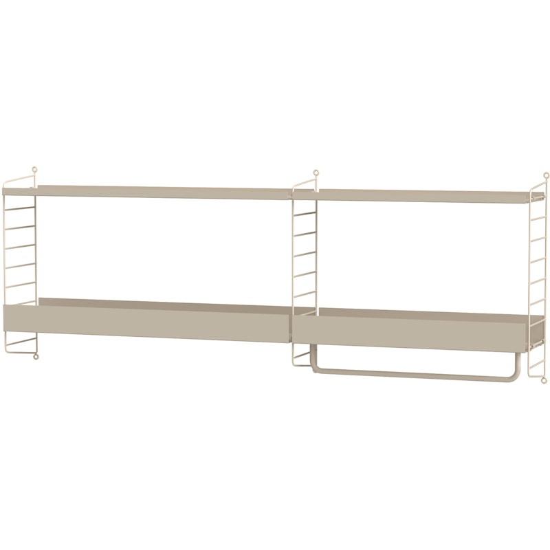 Bundle  C Kitchen Shelf, Beige