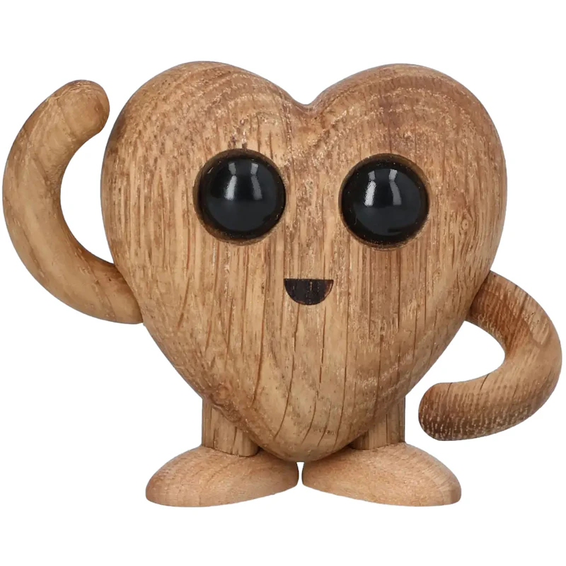 Hugo Heart Wooden Figurine Heart, 5 cm
