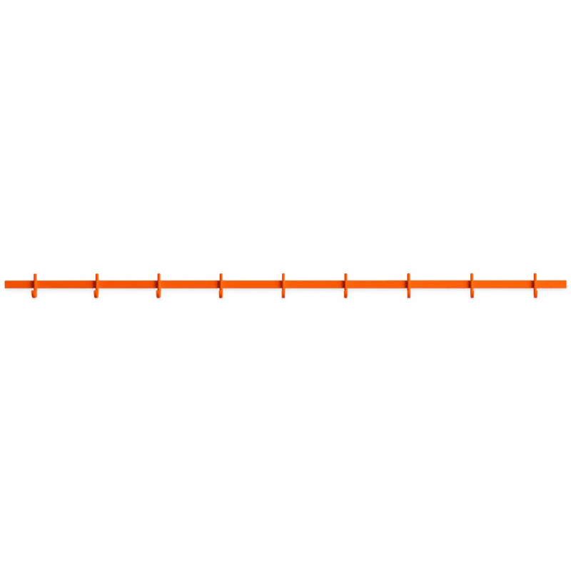 Relief Hook Rail 123 cm, Orange