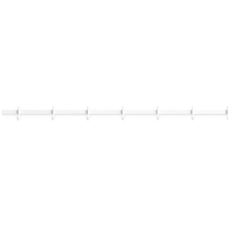 Relief Hook Rail 123 cm, White
