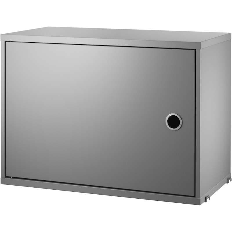 String Cabinet + Door 58x30x42 cm 1-pack, Grey