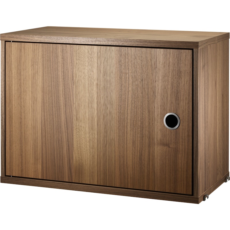 String Cabinet + Door 58x30x42 cm 1-pack, Walnut