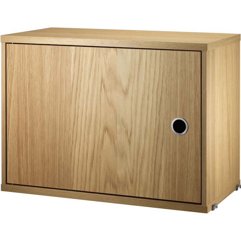 String Cabinet + Door 58x30x42 cm 1-pack, Oak