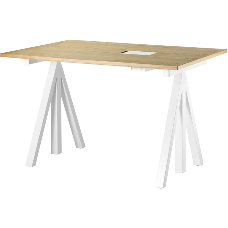 String Works Desk Top 120 cm, Oak