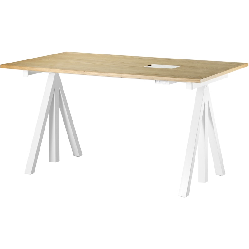 String Works Desk Top 140 cm, Oak