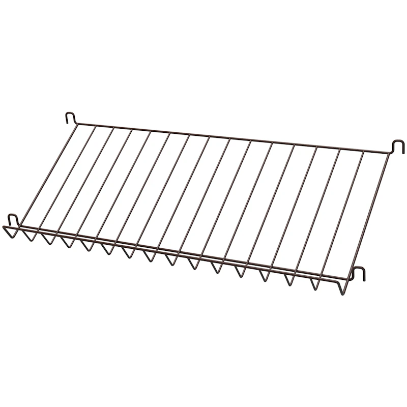 String Magazine Shelf 30x78 cm, Dark Brown