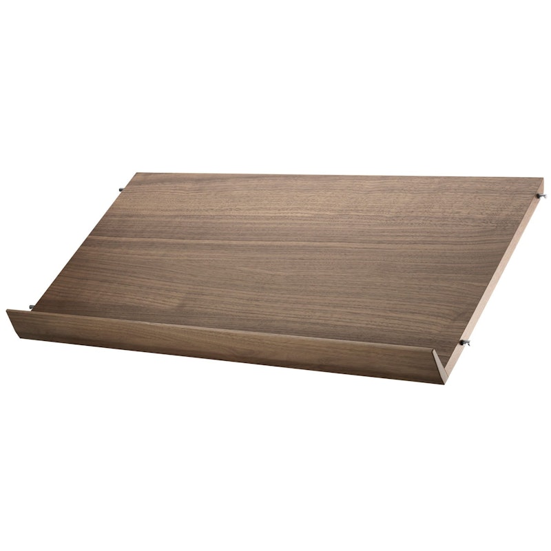 String Magazine Shelf 30x78 cm, Walnut